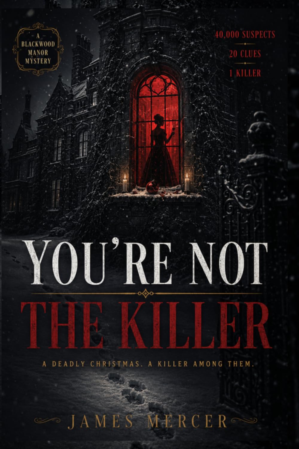 You're Not the Killer: The 40,000 Suspect Christmas Party Murder Mystery Puzzle: A Holiday Whodunit Story-Puzzle — You've Been Framed, the Clock Is ... the Real Killer Is Hiding Among 40,000 Guests