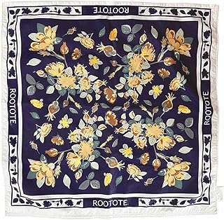 [ルートート] トートバッグ レディース スカーフデザイン エコバッグ 肩掛け 軽量 LT.トール.スカーフｰA 3664