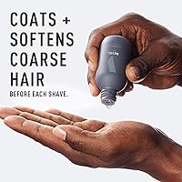 Vista 4 de Bevel Paquete de crema de afeitar y aceite para antes del afeitado: incluye crema de afeitar para hombres y aceite de imprimación, clínicamente