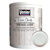 Chalk Pure Paint - for Furniture, Crafts, Home Decor - All-in-One – DIY – Eco-Friendly (Vintage [White]), (33.81 oz)