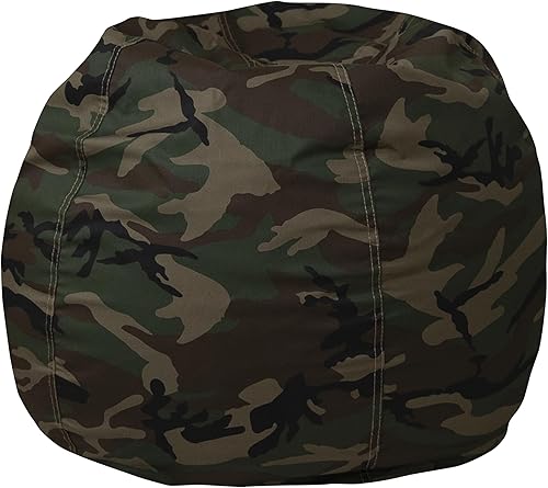 Miniatura 85 de Flash Furniture Dillon - Puf de sherpa, silla clásica recargable para niños y adolescentes, pequeña, natural Negro -,Negro Peludo,Blush