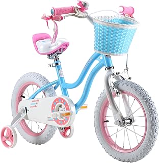 دراجة رويال بيبي ستار للبنات، مقاس 30.5 سم، أزرق
