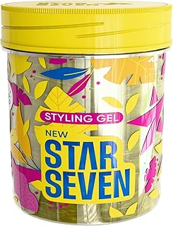 جل شعر نيو ستار سفن 650 ملل - أصفر