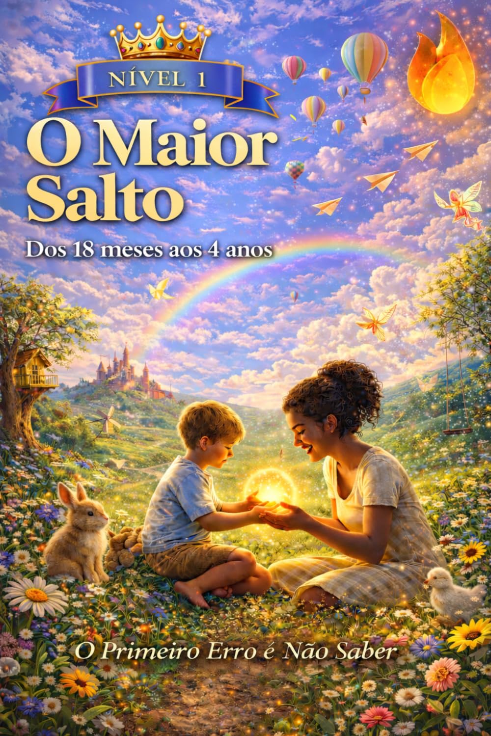 A CRIANÇA QUE SERÁS - NÍVEL 1: 18 meses aos 4 anos: o maior salto do desenvolvimento — e os erros mais caros (A CRIANÇA QUE SERÁS — O Primeiro Erro É Não Saber)