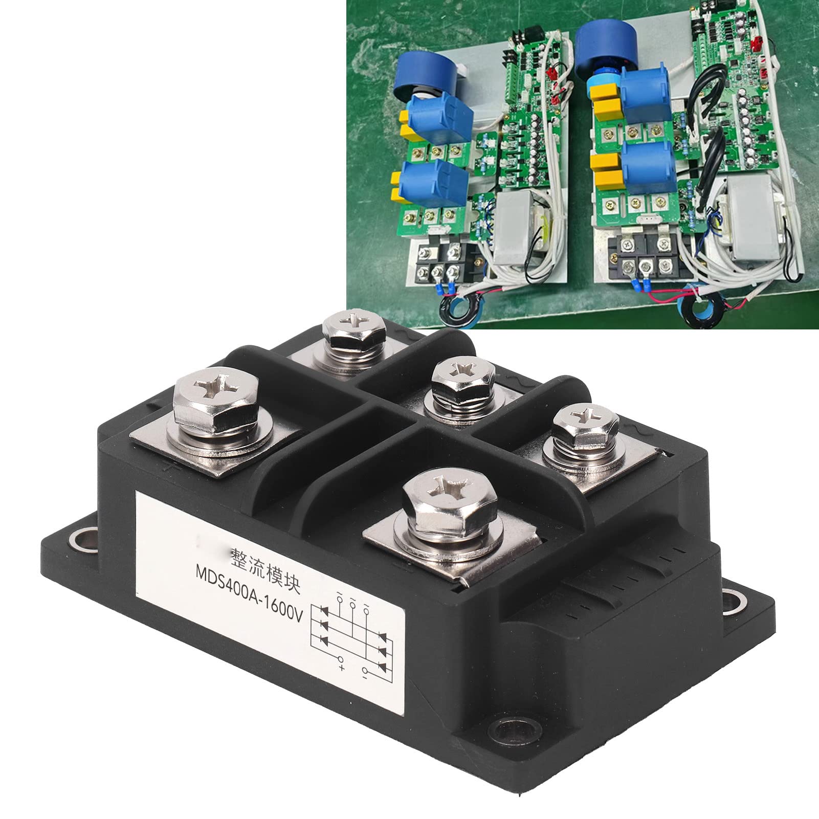 Raddrizzatore a Ponte a 5 Terminali 1600V 400A Struttura Saldata Massima Modulo Raddrizzatore a Diodi di Potenza Trifase per Ingresso Corrente Inverter PWM
