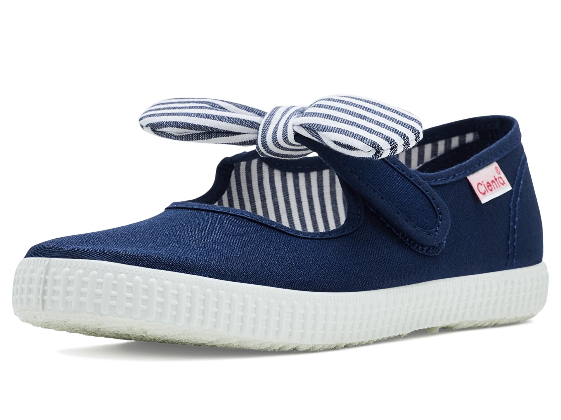 Cienta 53002 77 Marino Blu Scarpe Bambina Ballerine Strappo Tessuto profumate Fiocco