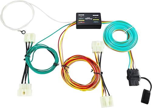 Miniatura 7 de Oyviny Arnés de cableado de remolque personalizado de 4 vías del lado del vehículo para Toyota Tacoma 1995-2004/Toyota Pickups 1984-1995, Arnés de