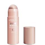 L'Oreal Paris True Match Lumi Le Glow Highlighter Stick, Luminous, Satin, Glowy Highlighter for Face and Body, 640 Sparkling Rose, 0.17 Oz