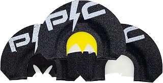 Power Calls Short Circuit Combo Pk | Cluck/Purr Yelper Cutter | Realistic Turkey Diaphragm Calls for Hunting | Wide Range of Tom & Hen Sounds | Available in Mini for Small Pallets & Beginners