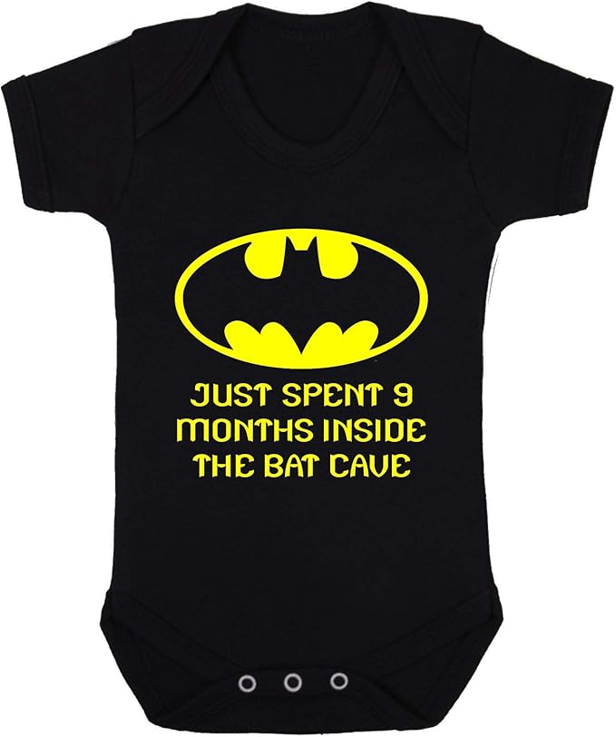 Generic Baby,Clothing,Baby Boys 0-24m,Bodysuits & One-Pieces,Bodysuits Spent 9 Months In The Bat Cave
