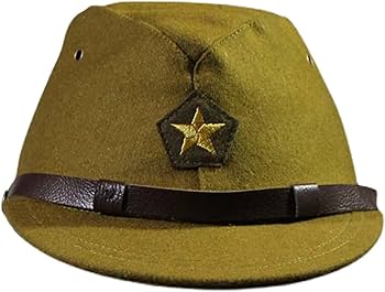 Amazon.co.jp: 旧 日本軍 帽子 帝国 陸軍 帽垂れ 略帽 複製