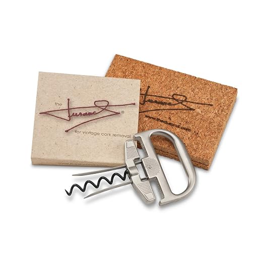 The Durand® Two Part Wine Cork Removal Device