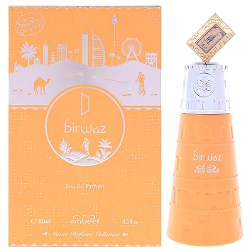 Nabeel Master Perfumer Collection - Birwaz - Arabian Cologne for Men - Long Lasting Eau de Parfum with Jasmine Sambac, Tuberose, Sandalwood Scent - Arabic Perfume - Travel Size - 3.3 oz EDP Spray