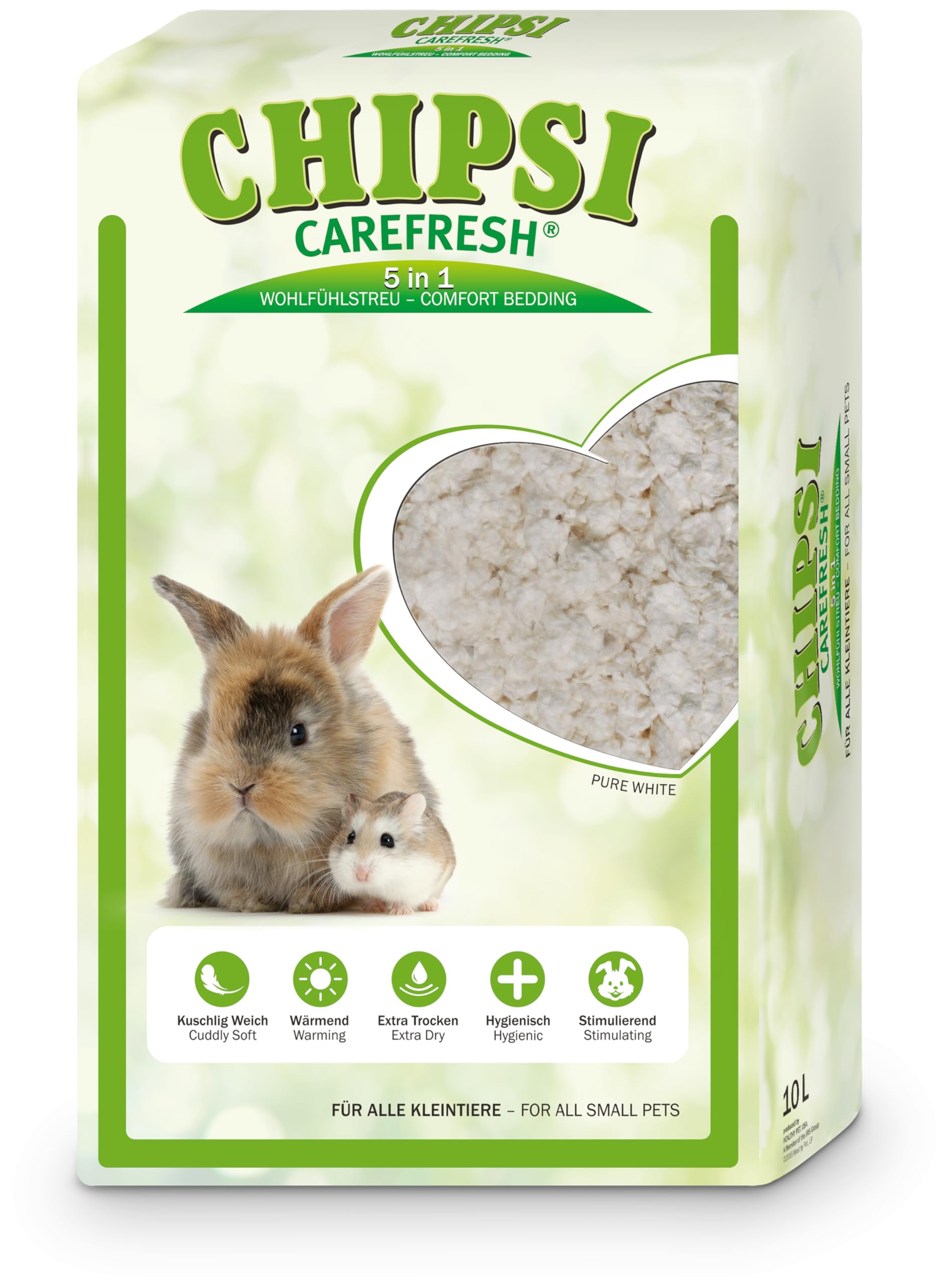 Amazon | JRS チプシー ケアフレッシュ ホワイト 10L 小動物・鳥