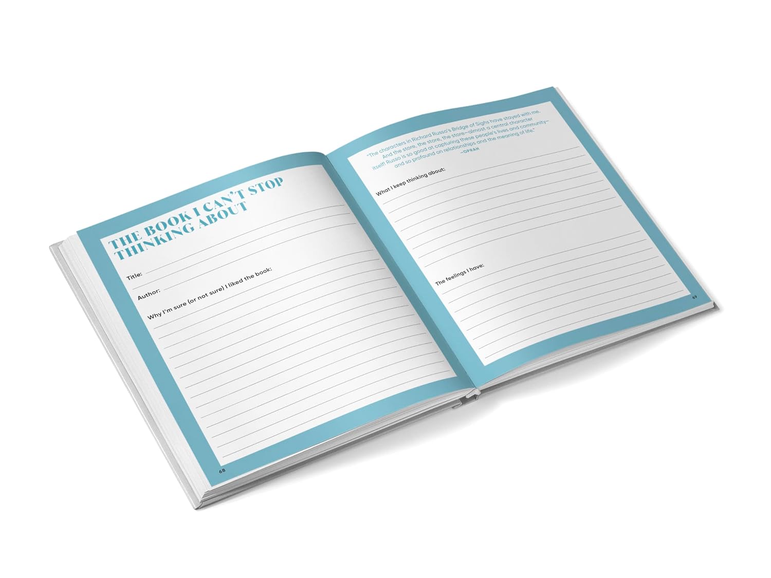 Oprah's The Life You Want Book Lover's Journal