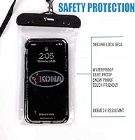 Vista 4 de Kona Submariner - Funda impermeable flotante - Funda universal para teléfono compatible con iPhone 14, 13, 12 Pro Max, XS Plus, Samsung Galaxy S22