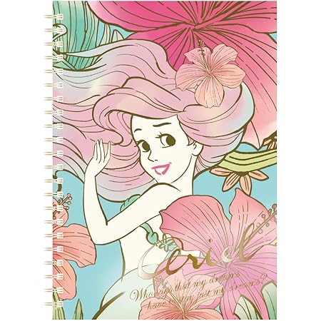 Amazon ダイゴー ディズニー ピレアグラウカ リングノート A5 アリエル R1475 ノート 文房具 オフィス用品