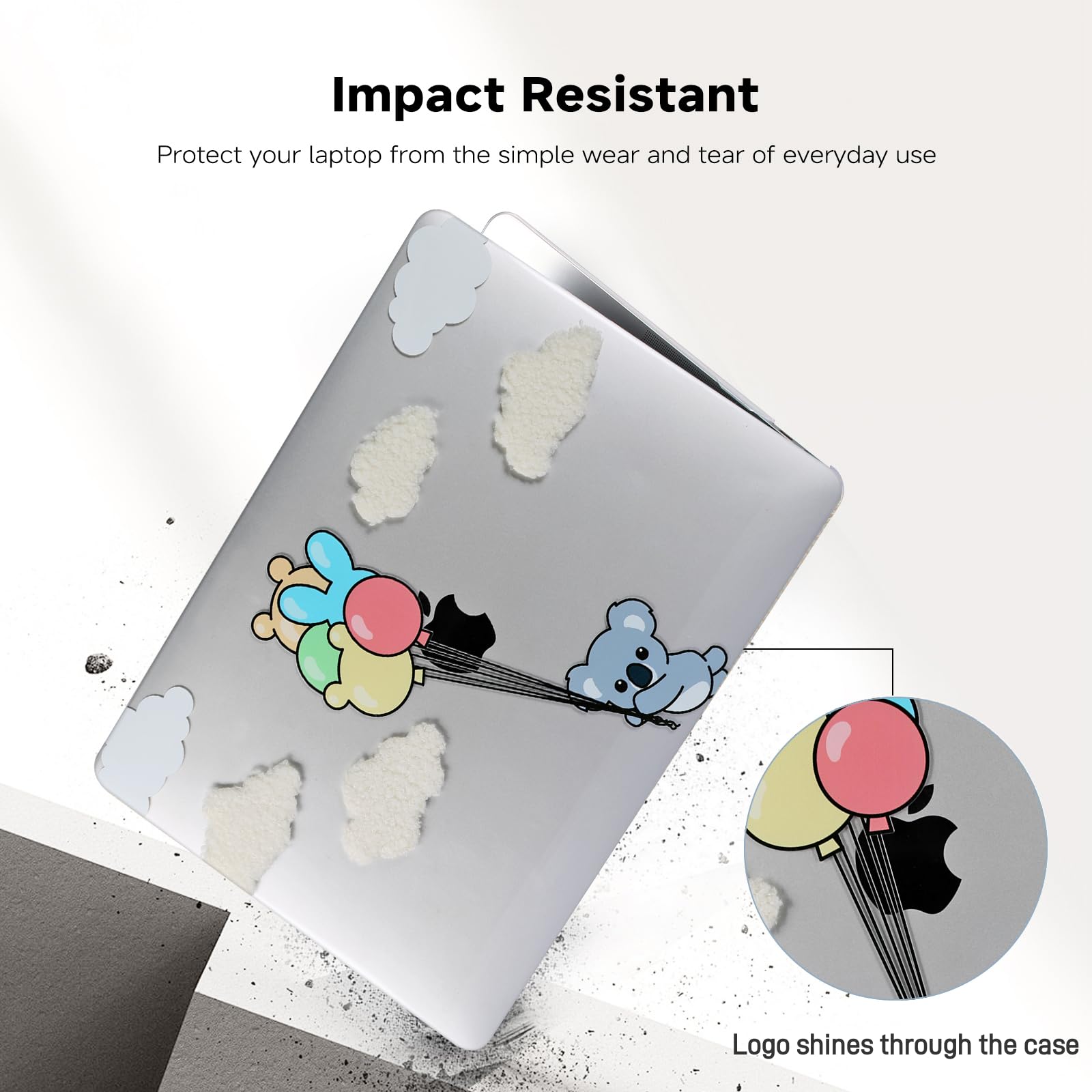 美品 スコティッシュさん専用 MacBookAir2020 Amazon.com: BYCeKe Cute Case for MacBook Air 13.6 inch 2022-2025