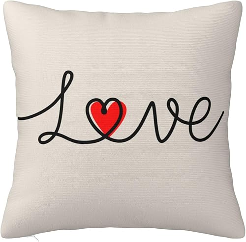 Gifts for Mom Customized Throw Pillow Cover Mother's Day Pillow Cover I Love You Mom Gift Birthday Home Decoration Size 18"x18"