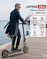 Vista 2 de Patinete eléctrico para adultos, potente patinete E de 350 W, patinete de velocidad máxima 19 mph y rango de 15-19 millas, patinete plegable
