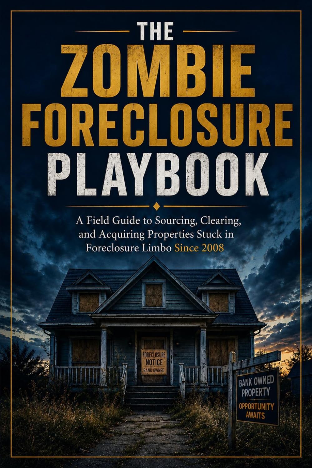 Zombie Foreclosure Investing Guide: The 2026 Blueprint to Find, Buy & Profit from Abandoned, Distressed & Off-Market Properties — No Money Down, No ... (The Distressed Property Investor Series)
