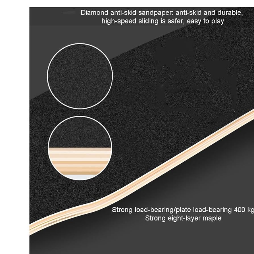 Amazon.co.jp: 47インチプロスケートボードスケボー初心者完全