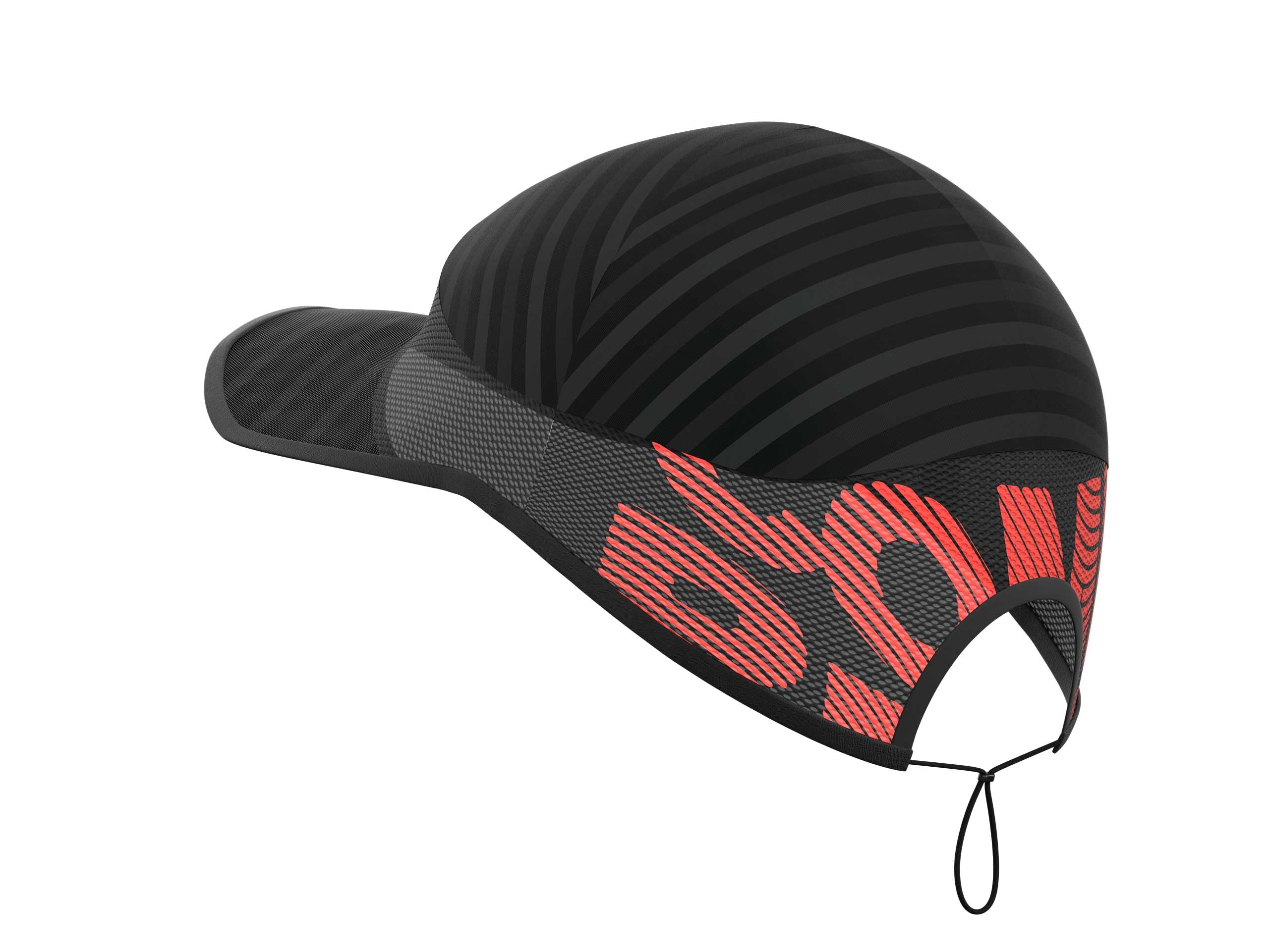 COMPRESSPORT Pro Racing Cap | Casquette de Running Ultra-légère – Respirante, séchage Rapide – Visière articulée pour Protection Solaire