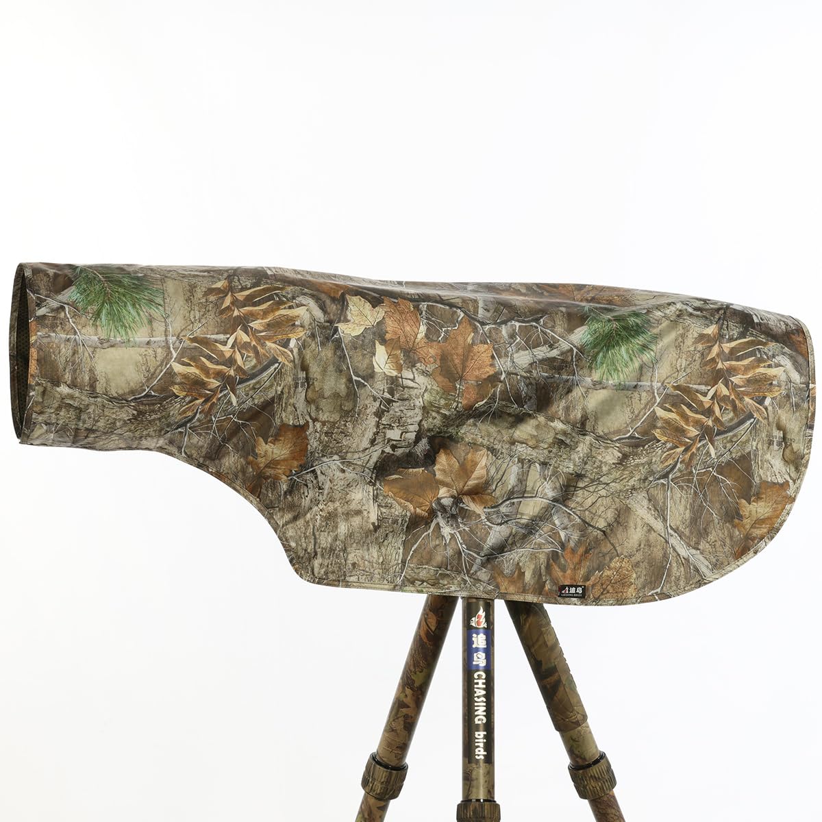 CHASING BIRDS Housse de pluie camouflage imperméable, opaque, anti-UV, pour appareil photo et objectif, compatible avec Canon, Sony, Nikon, Sigma, Tamron, Fujifilm, Olympus 300/400/500/600/800 mm