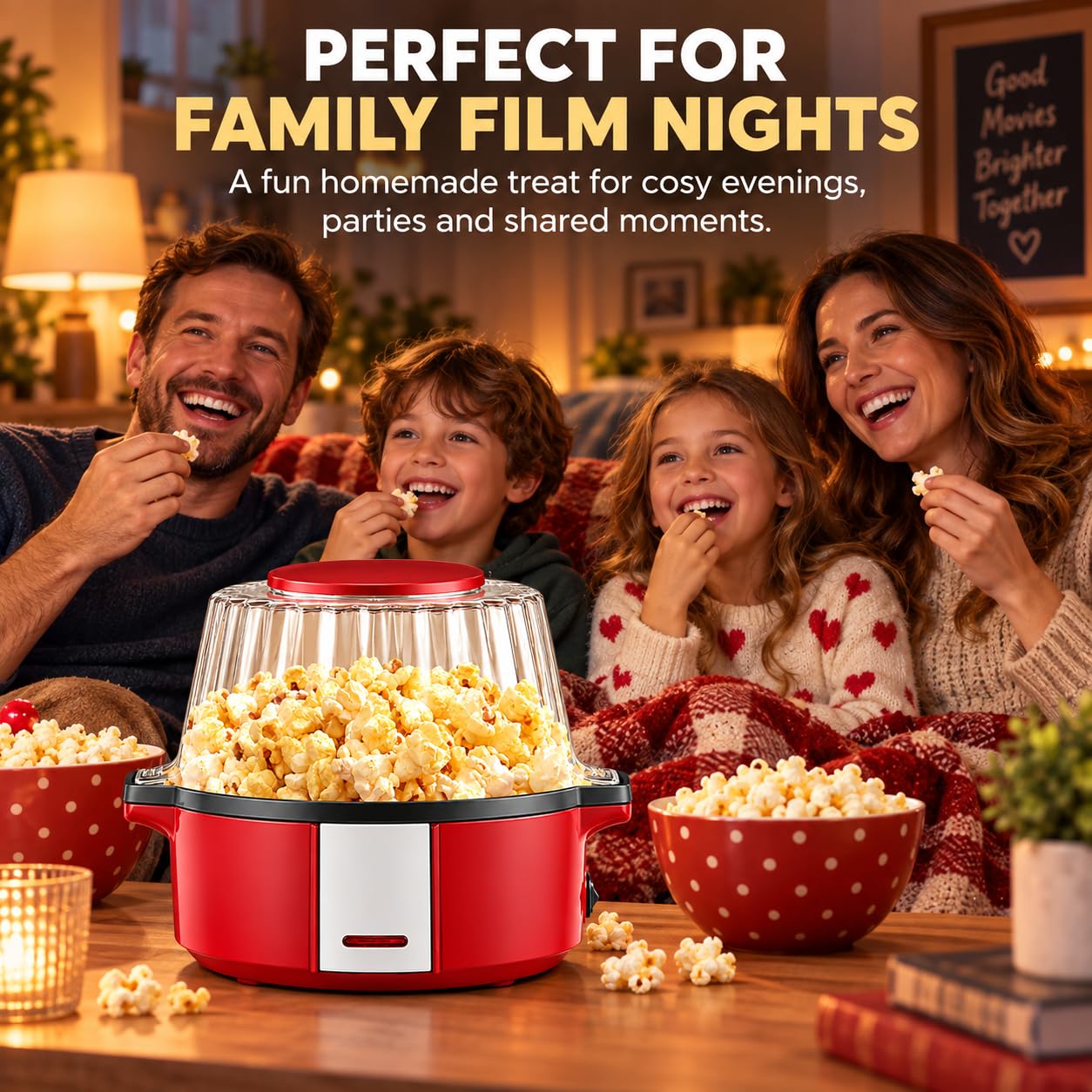 Maszyna do popcornu, automatyczna elektryczna maszyna do popcornu