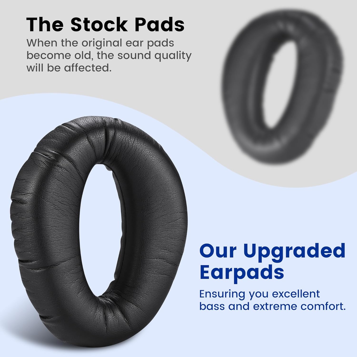 Professional Replacement Ear Pads for Lightspeed Zulu, Zulu2, Zulu3, Zulu PFX, and Sierra Aviation Headsets – Earpads Cushions Featuring Softer Protein Leather and Noise-Isolating Foam