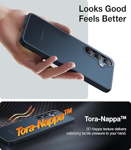 Miniatura 4 de TORRAS Funda a prueba de golpes para Samsung Galaxy S24 de 6.2 pulgadas, 12 pies de grado militar, probada contra caídas, parte trasera dura mate