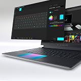 Alienware X16 R1 Gaming Laptop - 16-inch QHD+ 240Hz 3ms Display, Core i9-13900HK, 32GB LPDDR5 RAM, 1TB SSD, NVIDIA GeForce RTX 4080 12GB GDDR6, Windows 11 Home, Premium Support - Lunar Silver