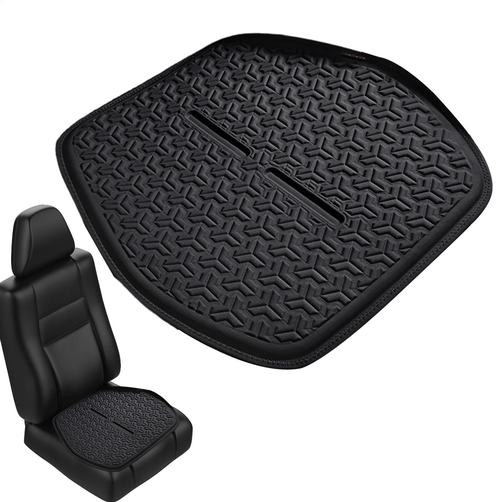 Cojín de asiento de gel para silla de ruedas y oficina con efecto frío para teletrabajo