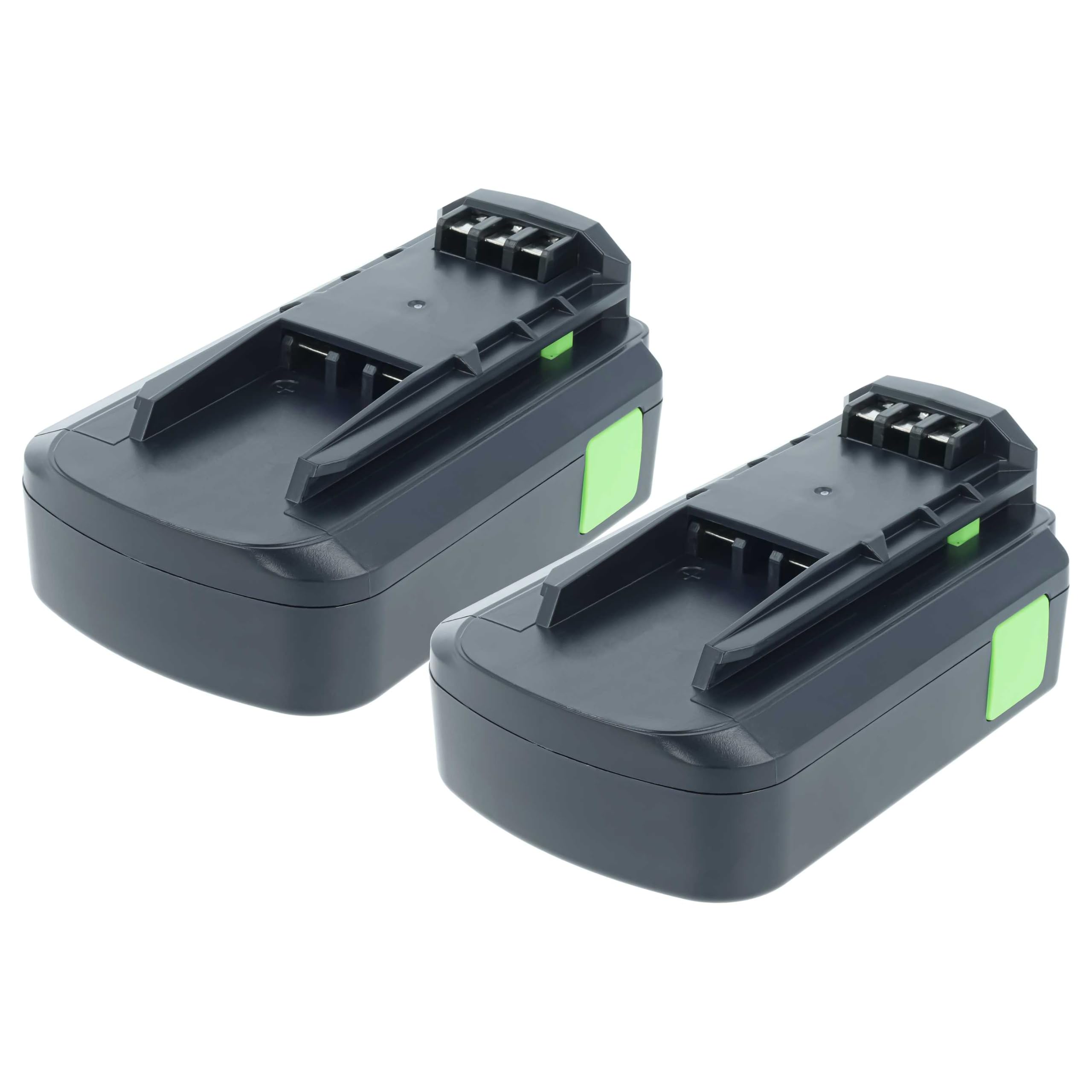 vhbw 2X Batterie Compatible avec Festo Festool Duradrive DWC 18-2500 Li