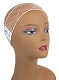MainBasics Wig Grip Band for Keeping Wigs in Place Adjustable Velvet Wig Headband (Beige)