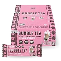 Vista 11 de UNiTE Baklava - Barras de proteína, paquete de 12, 1.59 onzas, 0.35 onzas de proteína, barra alta en fibra, mantequilla de almendras, ingredientes