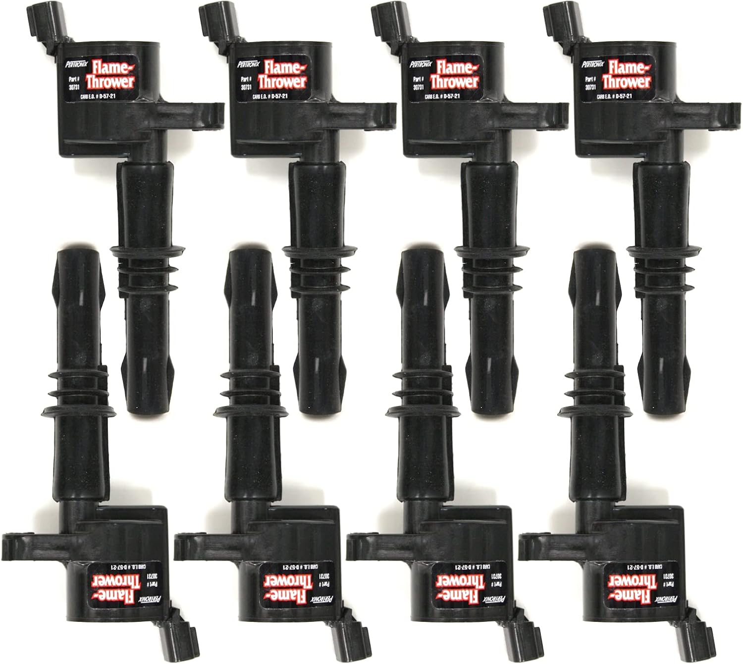 Pertronix 30738 Flame-Thrower Coil On Plug for Ford 3 Valve, (Set of 8)