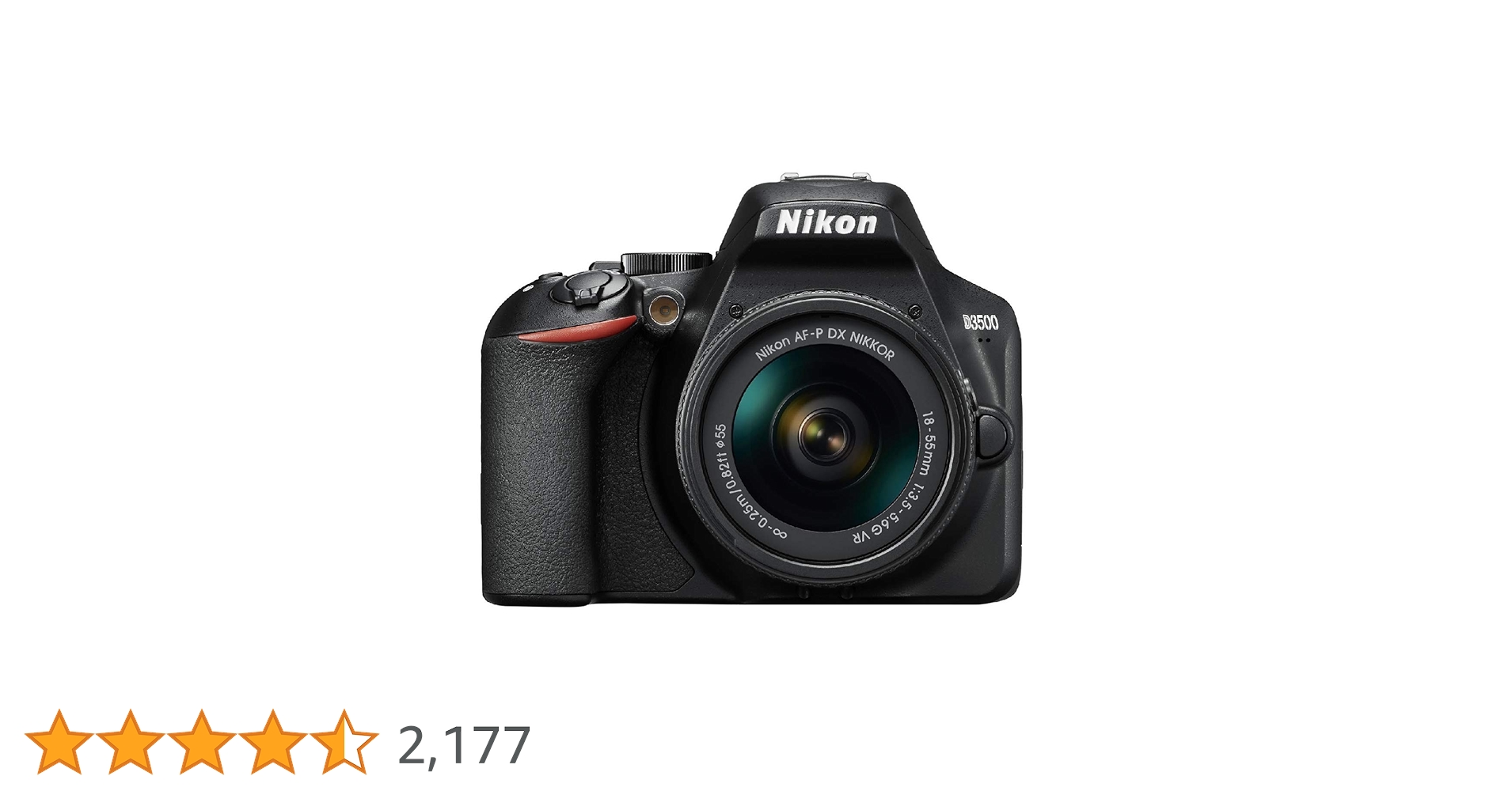 Amazon | Nikon D3500 Digital SLR Camera [with AF-P 18-55 VR Lens