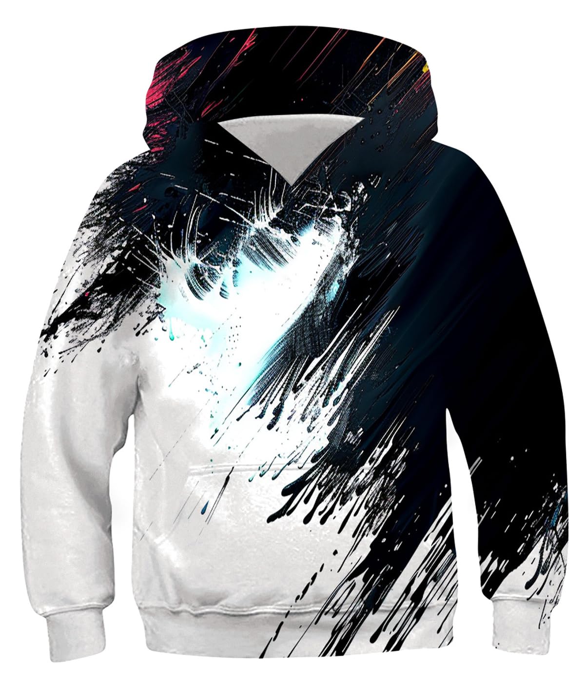 TUONROAD Boys Hoodies 3D Graphic Sweatshirt Lightweight Pullover 6-16T cool