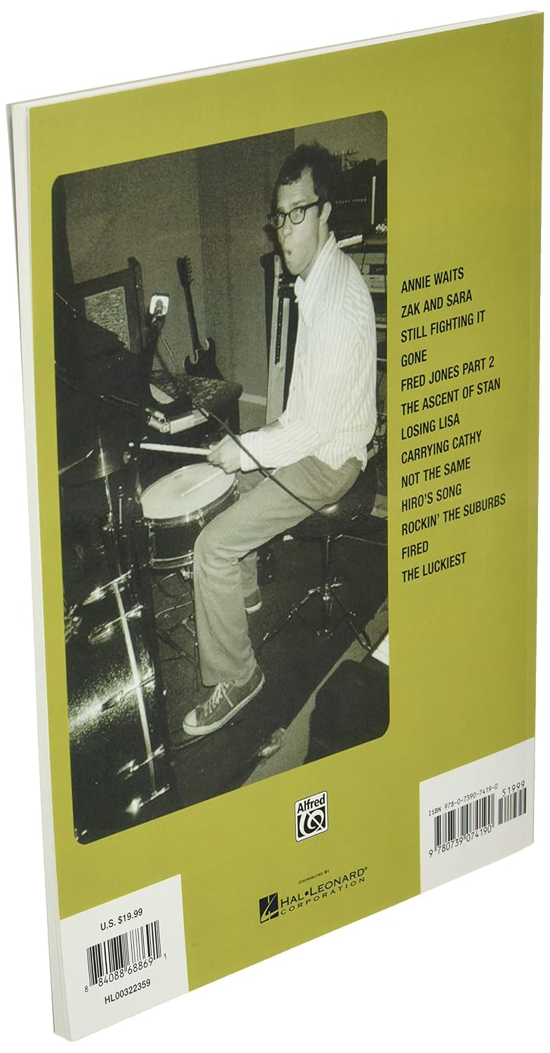 Ben Folds - Rockin the Suburbs | Piano/Vocal/Guitar Songbook | Sheet Music Book for Students Teachers and Performers | Artist Collection for Practice Learning Pop Rock Piano Skills Performance Study
