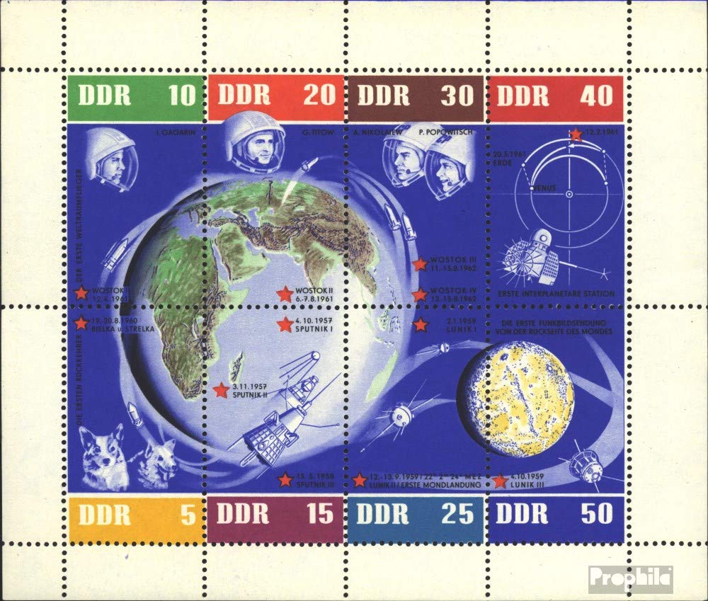Prophila Collection – DDR 1962 – Armée Nationale Du Peuple – Bloc 876-880 MNH – Timbres Militaires – Collectionneur
