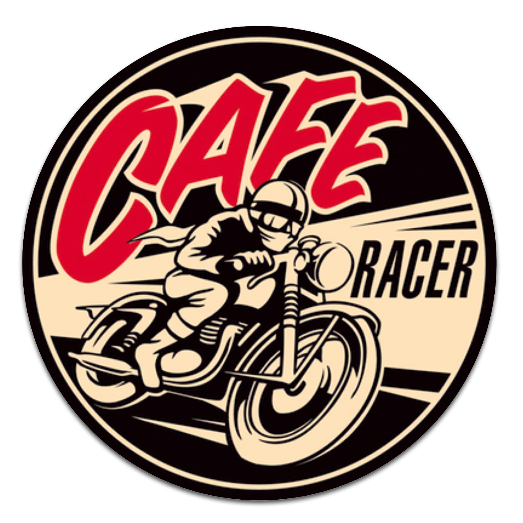 Finest Folia #3 Cafe Decal Sticker Old School Ace Cult Retro Vintage Rockabilly