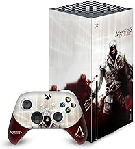 Head Case Designs Officially Licensed Assassin's Creed Cover Art II Graphics Matte Vinyl Sticker Gaming Skin Decal Cover Compatible with Xbox Series X Console and Controller Bundle
