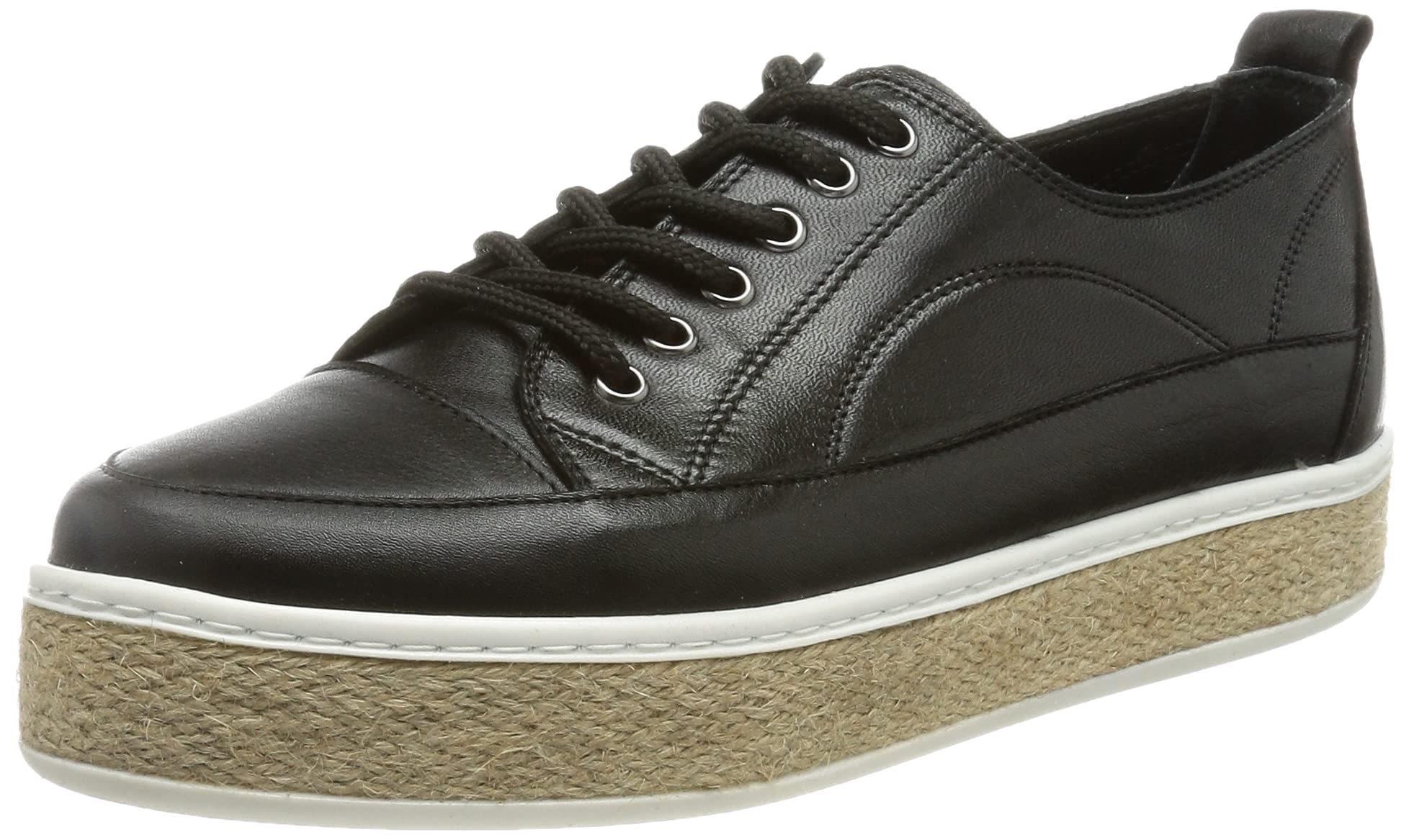 Andrea Conti 11701 Women’s Sneaker, Schwarz, 10 UK