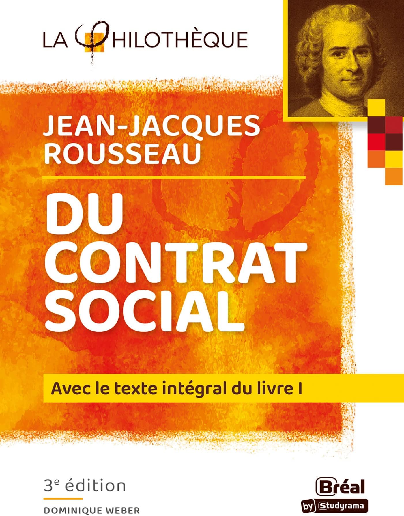 Jean-Jacques Rousseau du contrat social: 3e édition
