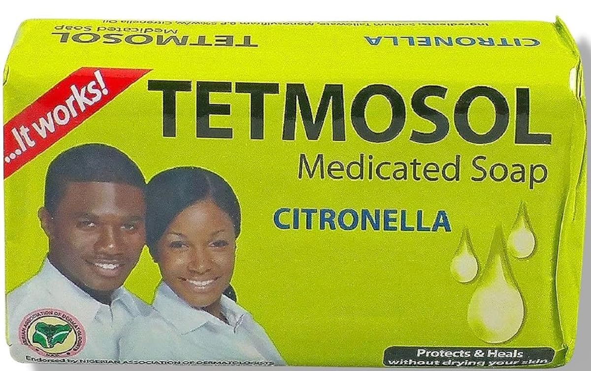 TETMOSOL Medicated Soap with CITRONELLA 2.88oz (1 Pack)