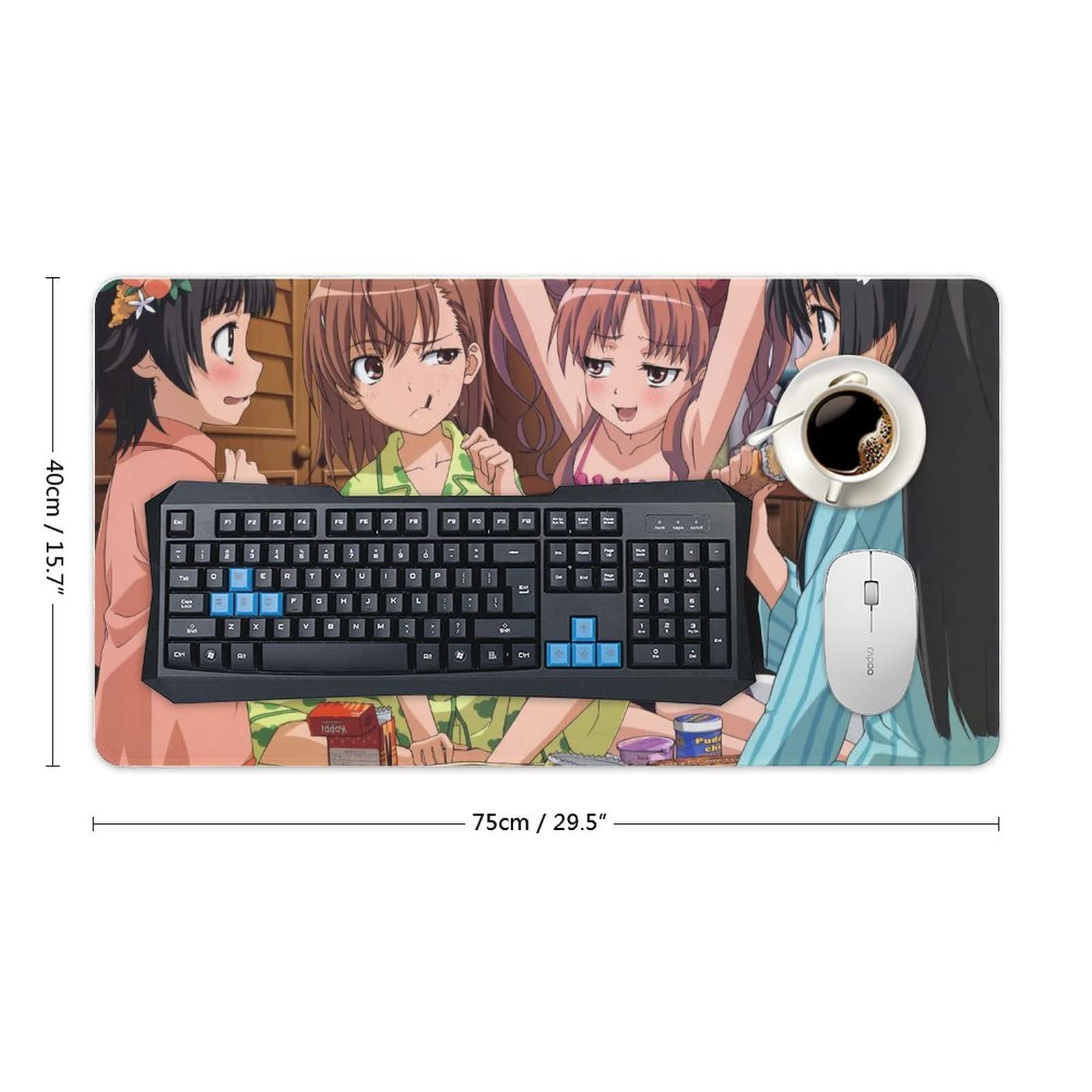 Amazon.co.jp：マウスパッド とある科学の超電磁砲 御坂美琴 アニメ
