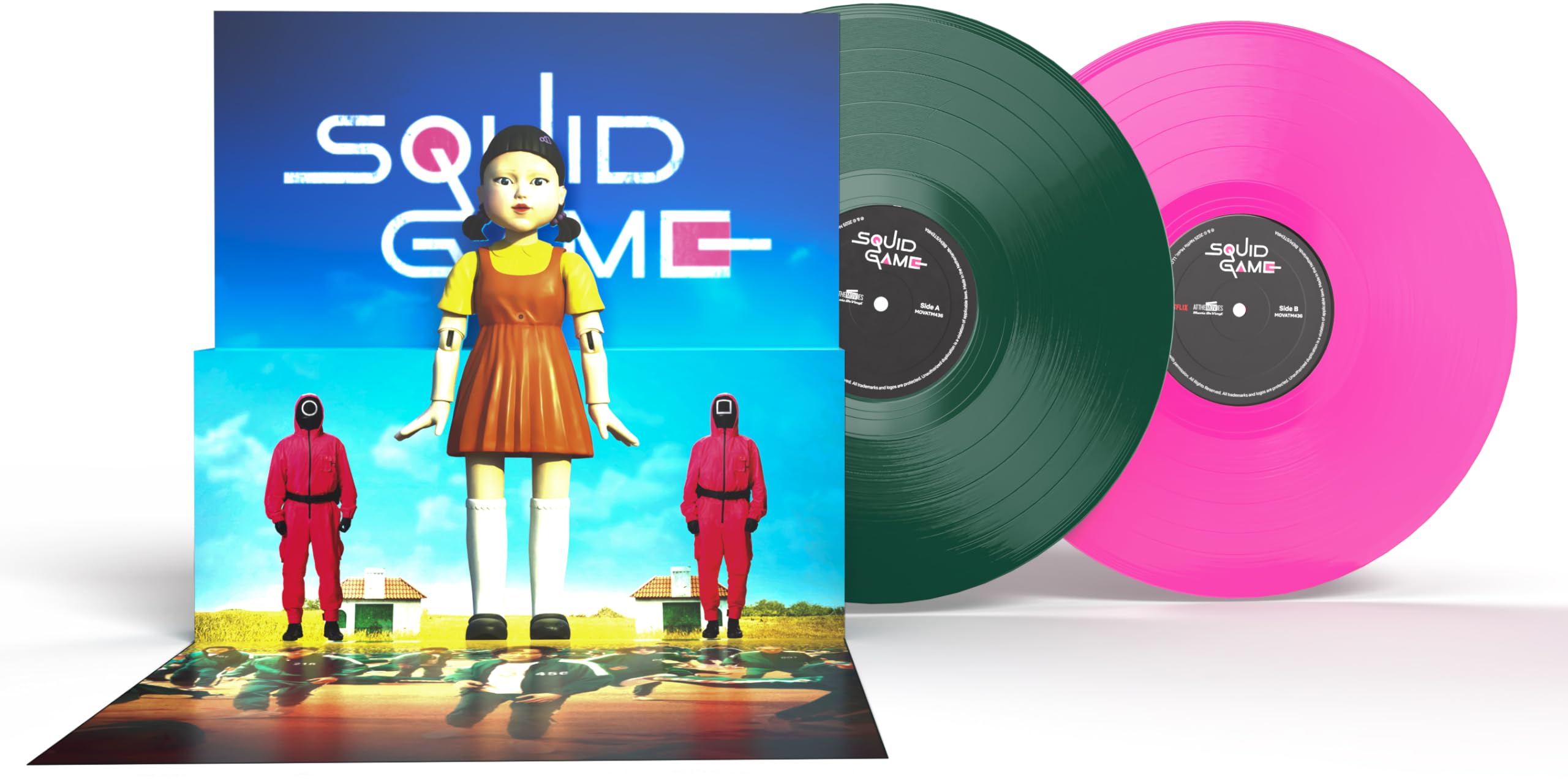 Squid Town Centre レコード Amazon.co.jp: Squid Game (Original Soundtrack) [Analog