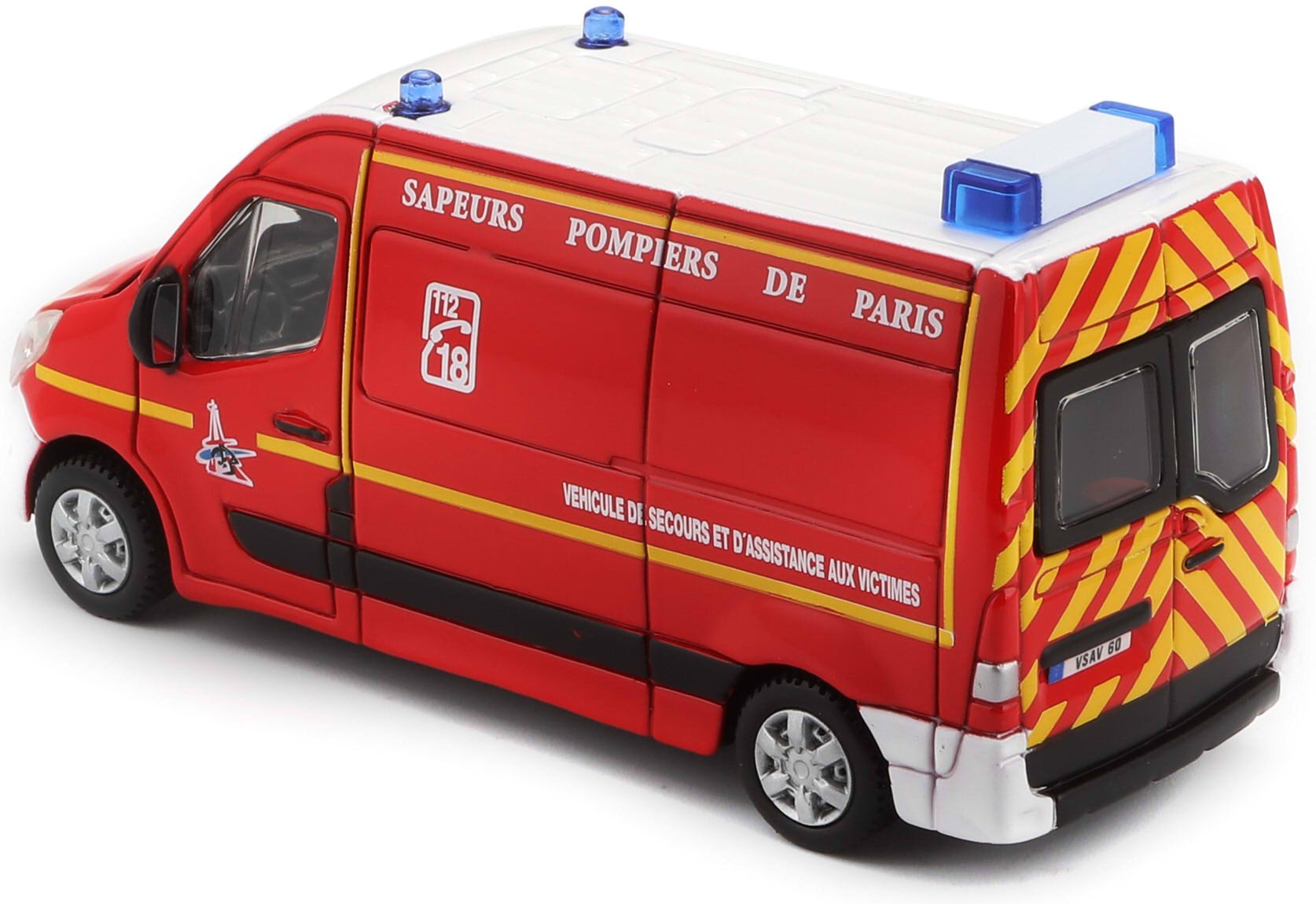 Bburago Maisto France 32008 Renault Master Pompiers - Echelle 1/55
