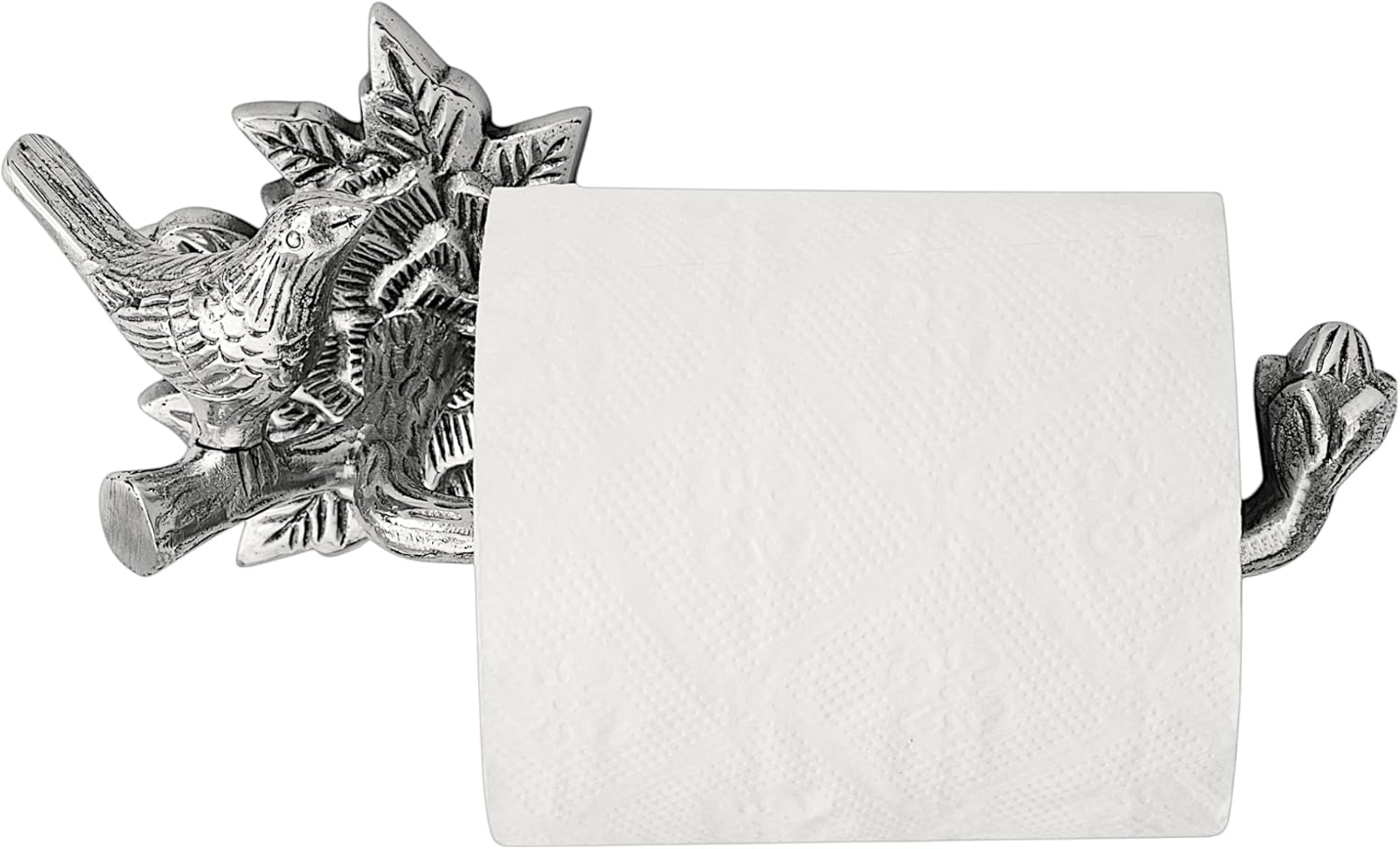 STYLENT Decor Solid Brass Bird Antique Toilet Paper Roll Holder Bathroom Accessories Retro Toilet Paper Hook Wall Mounted Vintage (Brass Polished)